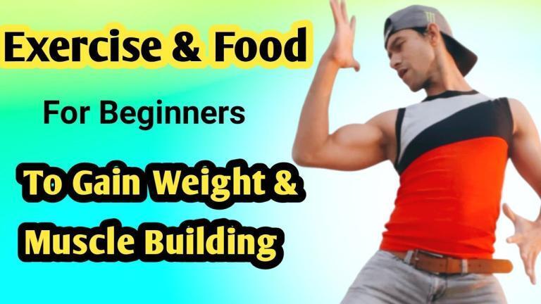 Exercise and Foods for Beginners to Gain Weight and Muscle Building | @Aditya Nath Fitness