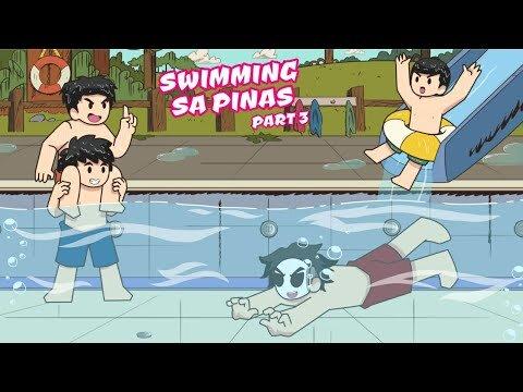 Swimming sa PINAS | PART 3 | Pinoy Animation