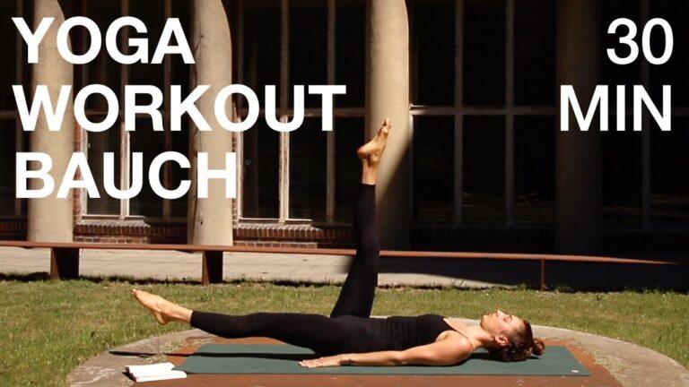 Yoga Workout Bauch | 30 Minuten intensiver Power Yoga Flow | für eine starke Körpermitte