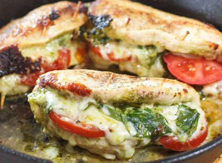 30 Healthy Stuffed Chicken Recipes to Make Tonight - Eat This Not That