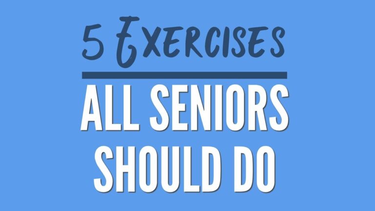 5 Exercises All Seniors Should Do Daily