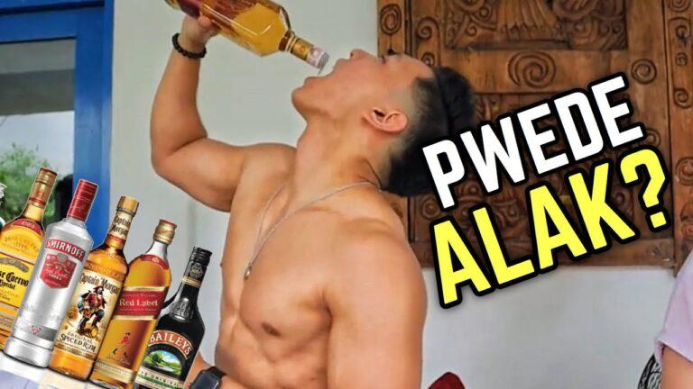 ALCOHOL and FITNESS | Weight loss / Muscle Building Effects + Mga PWEDENG INUMIN Para PUMAYAT