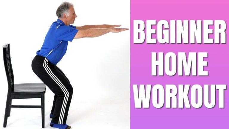 Full Body Home Workout For Beginner or Out-of-Shape - No Equipment - Easy to Do