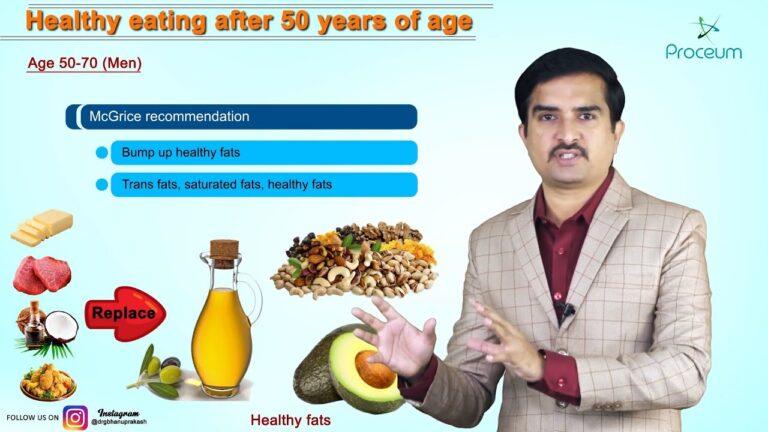 HEALTHY EATING AFTER 50: Did you know that your food needs change as you age? Must watch this video