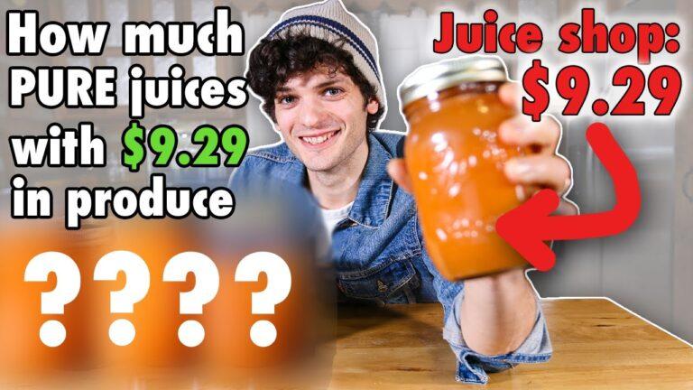 The Cost of Juicing - Home vs. Store Comparison by Jordan Taylor