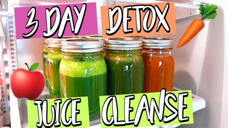 3 DAY DETOX JUICE CLEANSE! LOSE WEIGHT IN 3 DAYS!