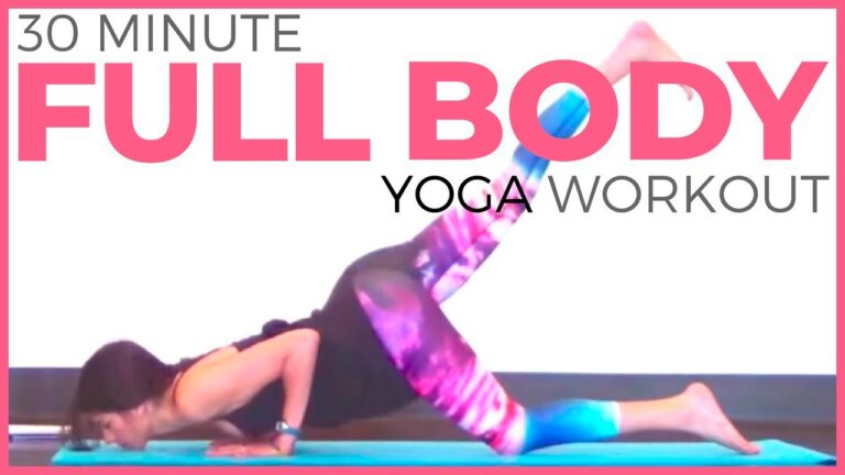 30 minute Full Body Power Yoga Workout (Lost rights, this one has ads) | Sarah Beth Yoga