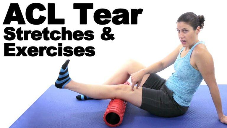 ACL Tear Stretches & Exercises - Ask Doctor Jo