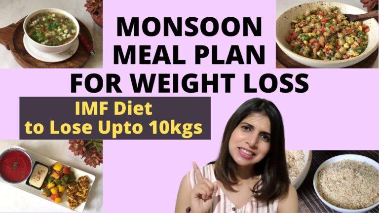 Monsoon Meal Plan For Weight Loss | Indian Intermittent Fasting Diet to Lose Upto 10 Kgs | Hindi