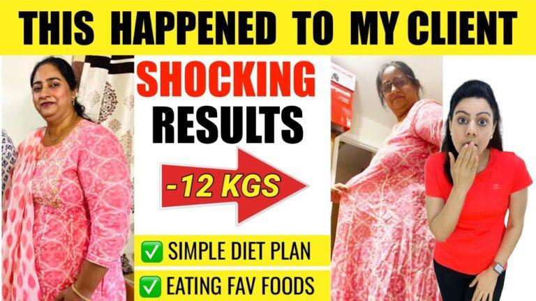 My Client Had My Simple Diet Plan For Weight Loss | Got SHOCKING Results | How To Lose Weight Fast