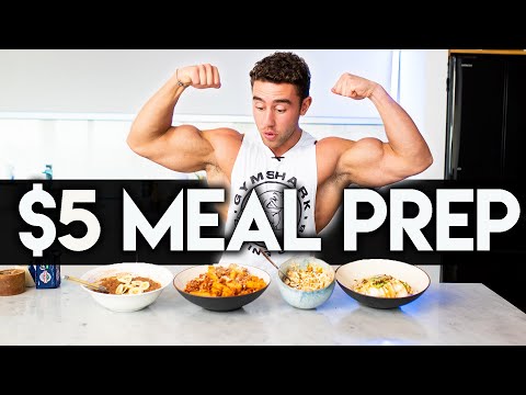 BODYBUILDING MEALS UNDER $5 | Meal Prep on a Budget with Zac Perna