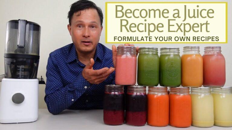 How to Be a Juice Recipe Expert Even if Your a Beginner