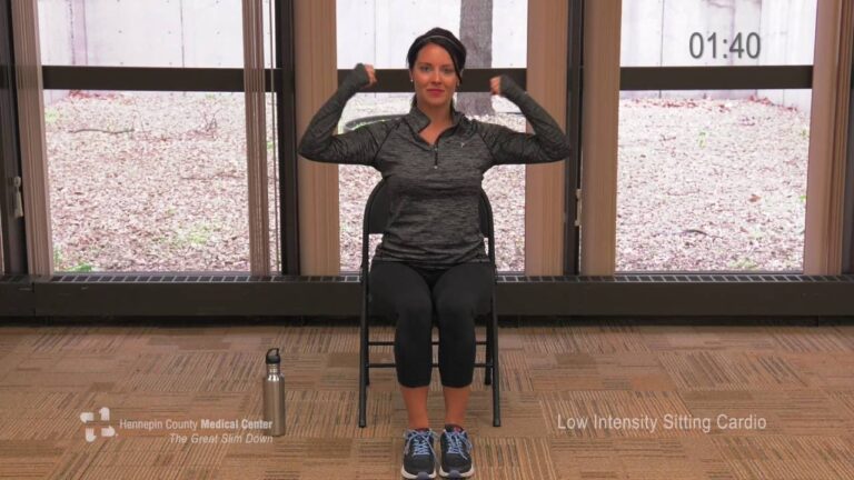 Low-Intensity Seated Cardio Work Out - The Great Slim Down