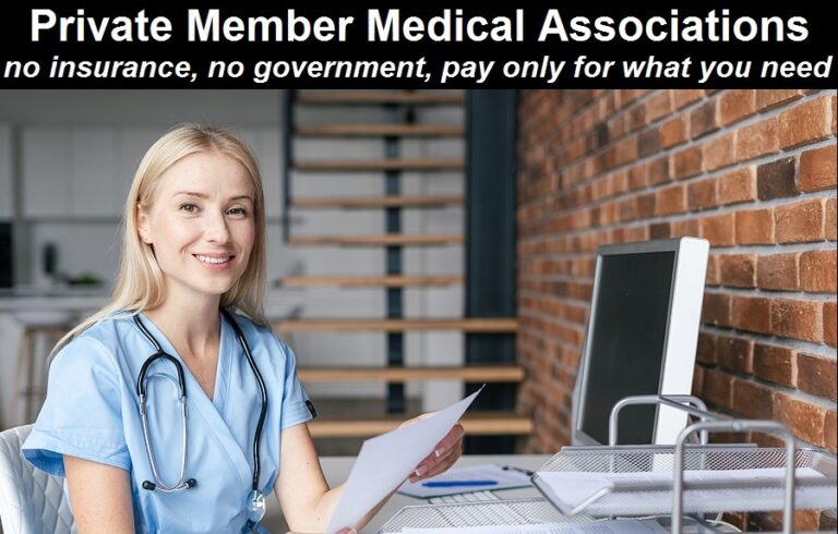 Medical Professionals who Refuse to Participate with Hospitals Killing Patients Start Providing Alternative Health Services Through Private Membership Associations