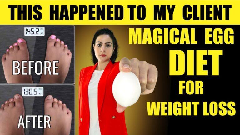 My Client Tried EGG Diet | Shocking 15 Kg Weight Loss | Egg Diet Plan For Fast Weight Loss