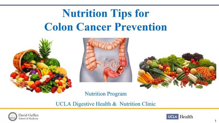 Nutrition Tips for Colorectal Cancer Prevention | Janelle Smith, MS, RDN, CEDRD | UCLA