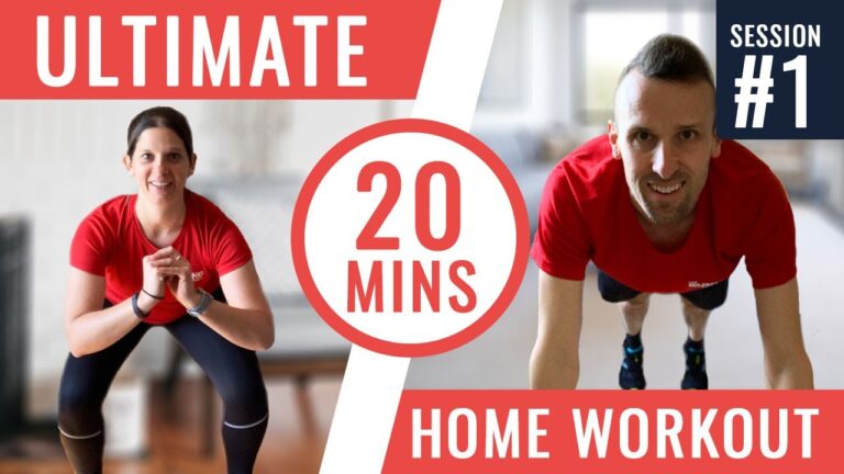 Home Workout Routine for Runners | Follow Along Session 1 | No Equipment Strength Training