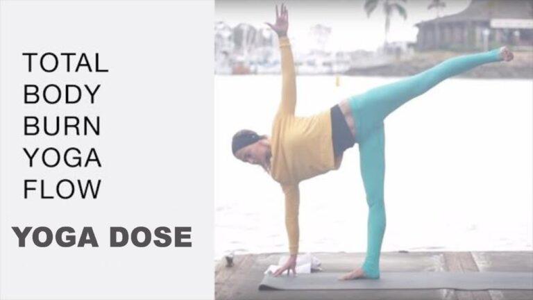 Total Body Yoga Burn Workout - Vinyasa Flow | Yoga Dose