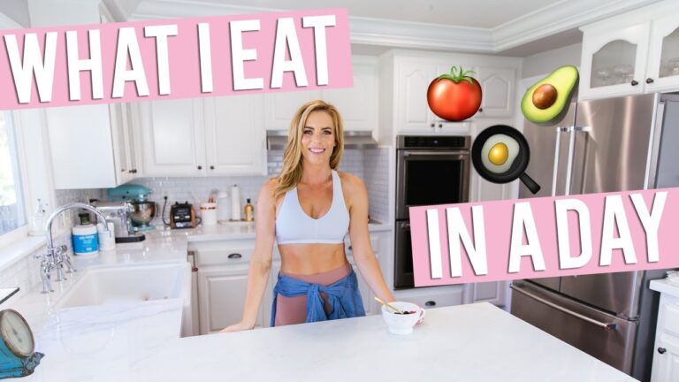 What I Eat in a Day | HEALTHY Weight Loss + Toning