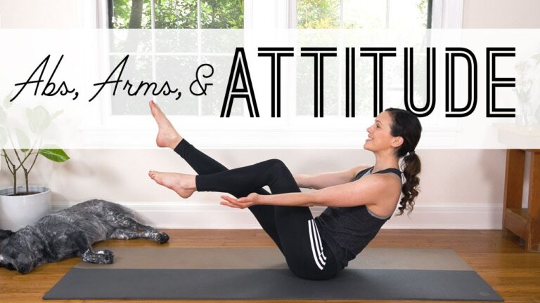 Abs, Arms, and Attitude! | Yoga For Weight Loss | Yoga With Adriene