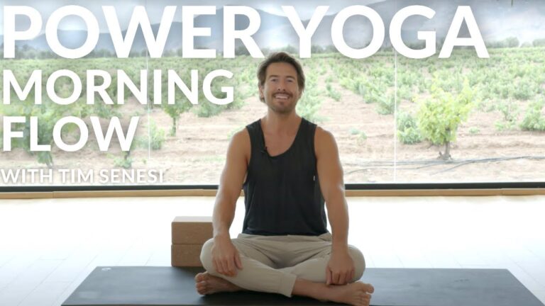 Full Body Flow | Dynamic Power 40 min Yoga Practice | Yoga With Tim