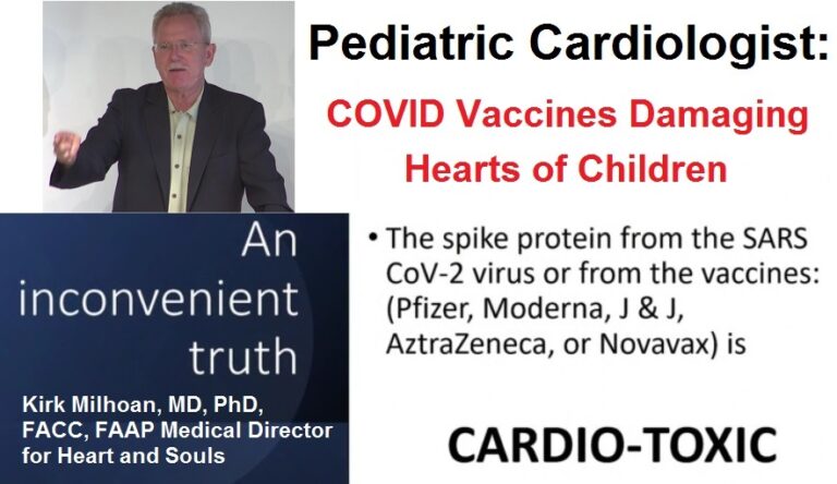 Pediatric Cardiologist: COVID Vaccines are Damaging the Hearts of Children and Young People