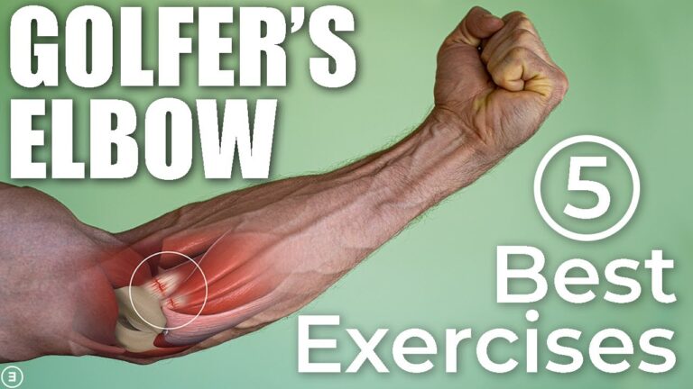 The 5 BEST Exercises For Golfer's Elbow (Evidence Based)