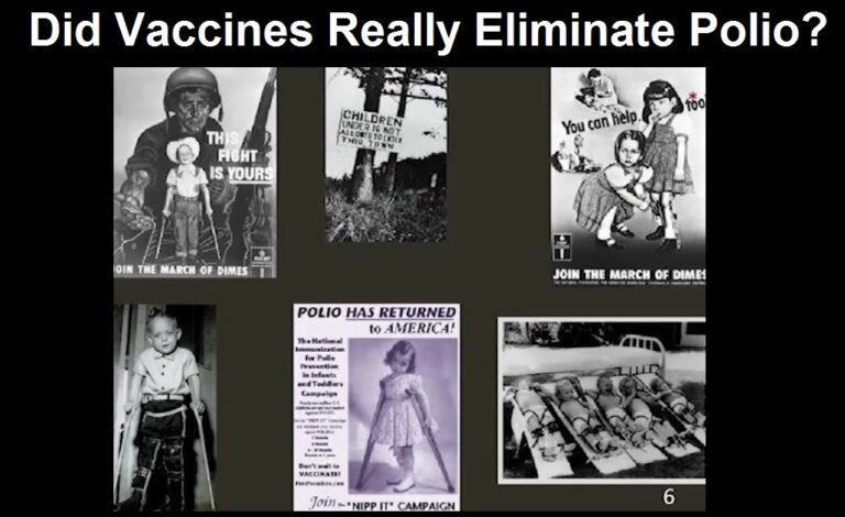 The Polio Scam Makes a Comeback to Scare More Parents into Vaccinating Their Children – Vaccines NEVER Eradicated Polio: Vaccines CAUSE Polio
