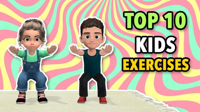 Top 10 Kids Exercises To Get Stronger Muscles