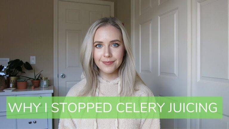 WHY I STOPPED CELERY JUICING