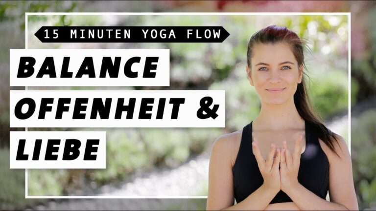 Yoga Flow für Balance, Kraft & Beweglichkeit | 15 Min. Vinyasa Flow | Mittelstufe