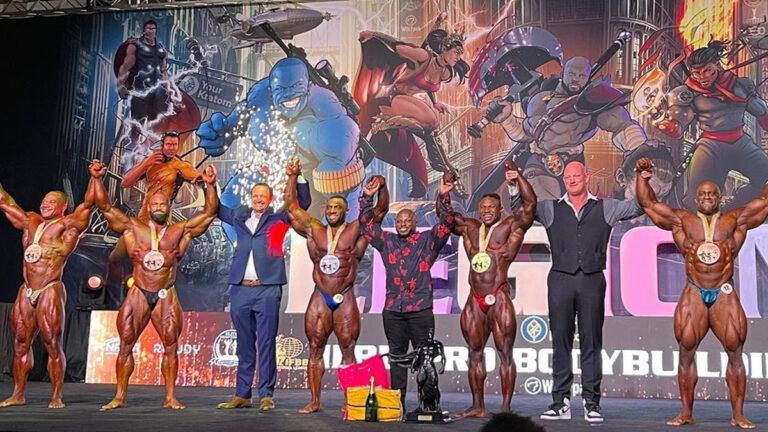 2022 Legion Sports Fest Pro Results — Tonio Burton Wins Bodybuilding Title | MiddleEasy