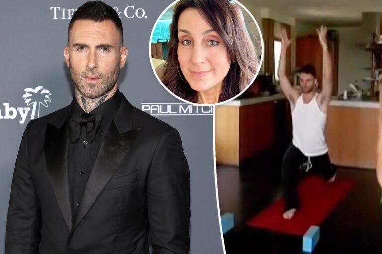 Adam Levine allegedly asked yoga teacher to get naked in text