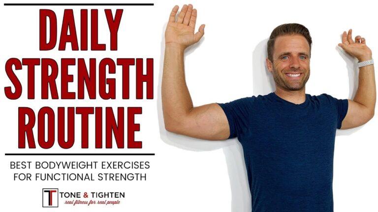 Daily Strength Training Workout Routine | Improve Functional Strength