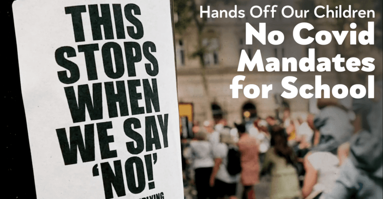 Demand Public Health Agencies and Lawmakers Stop COVID Vaccine Mandates