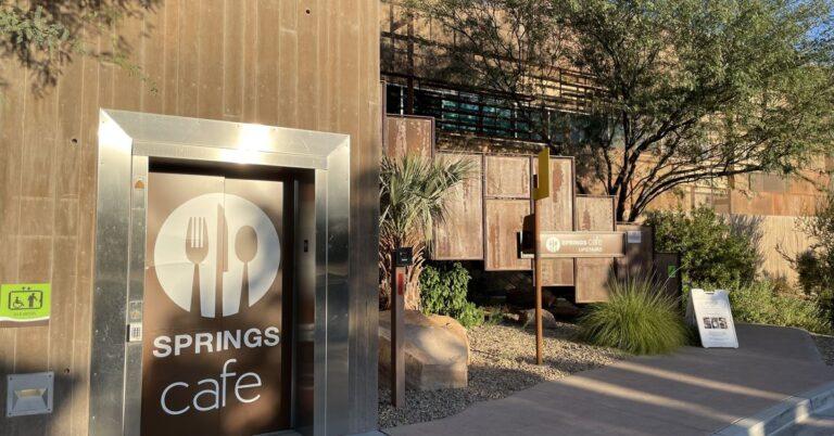 Inside Springs Cafe, the New Brunch and Happy Hour Restaurant Overlooking Springs Preserve