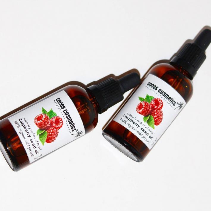 Red Raspberry seed oil  Pure unrefined cold pressed raspberry seed oil  anti aging   SPF sun protection on Handmade Artists' Shop