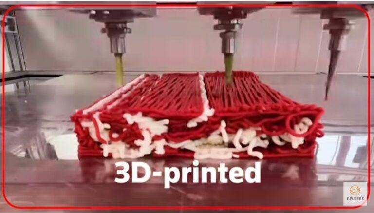 Israeli Company Introduces 3D Printed “Meat” As The Future Of Food – to be Exported to Netherlands to Replace Farmers