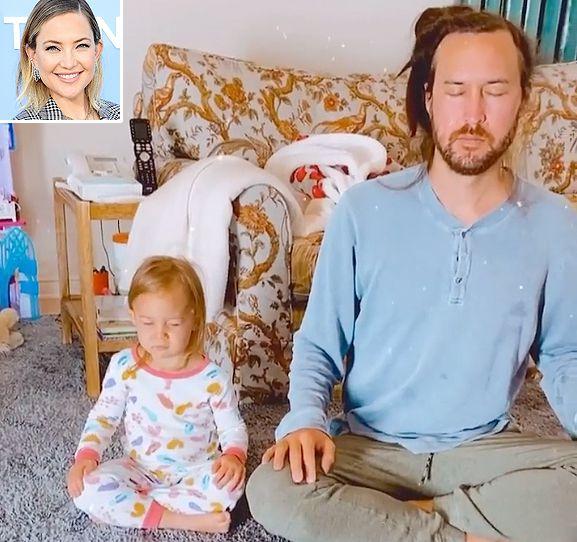 Kate Hudson's Daughter Does Yoga with Danny Fujikawa | PEOPLE.com
