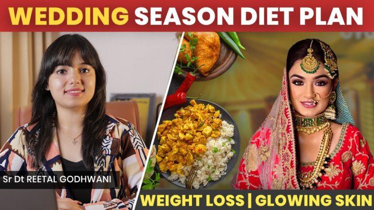 LOSE UPTO 5 KGS | Wedding Diet Plan for Fat Loss & Glowing Skin | Weight Loss Diet Plan by I'MWOW