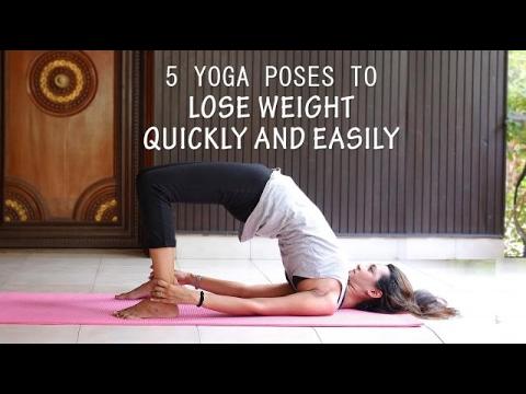 5 Yoga Poses to Lose Weight Quickly And Easily