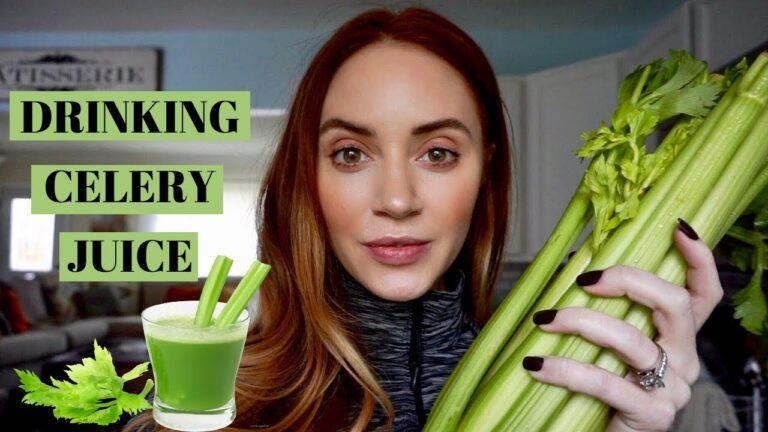 Juicing Celery // Health Benefits of Celery Juice