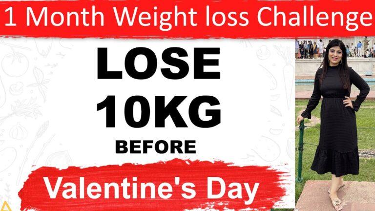 1 Month Weight loss Challenge | Lose 10 kg before Valentines Day| |Winters|Dr Shikha Singh|In Hindi