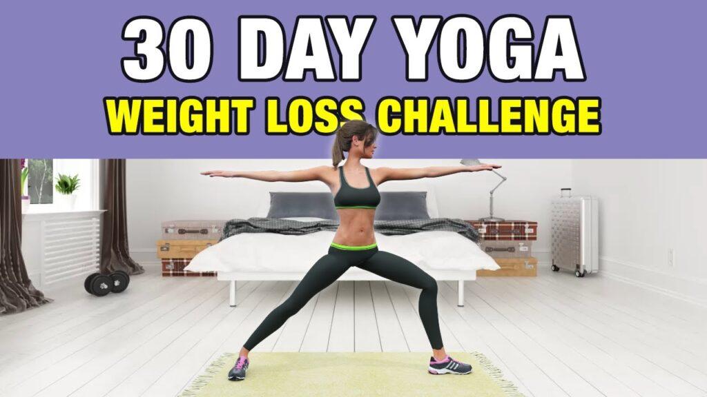30 Day Yoga Weight Loss Challenge