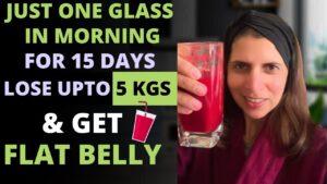 Healthy Morning Drink | Weight Loss, Hormonal Balance, Flat Belly Healthy skin & Hair | Diet Recipe