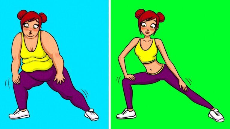 12 Stretches You Can Do at Home to Burn Fat