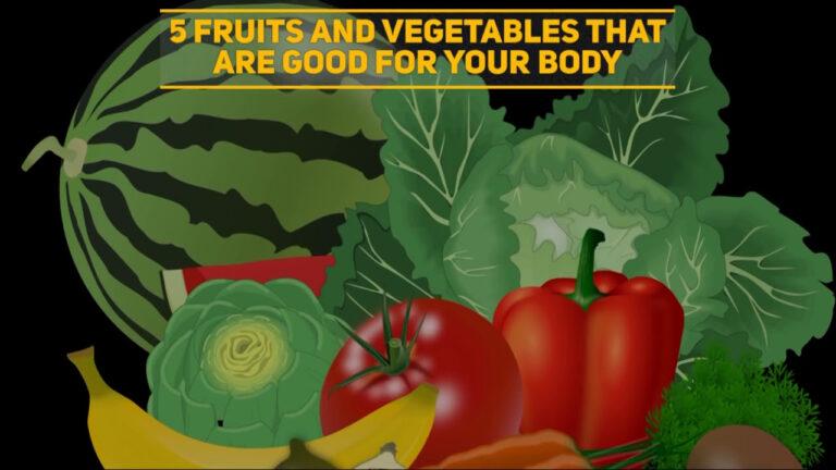 Best 5 Fruits and Vegetables To Eat For A Healthy Body| Dietitian Nutritionists In India| Manipal.