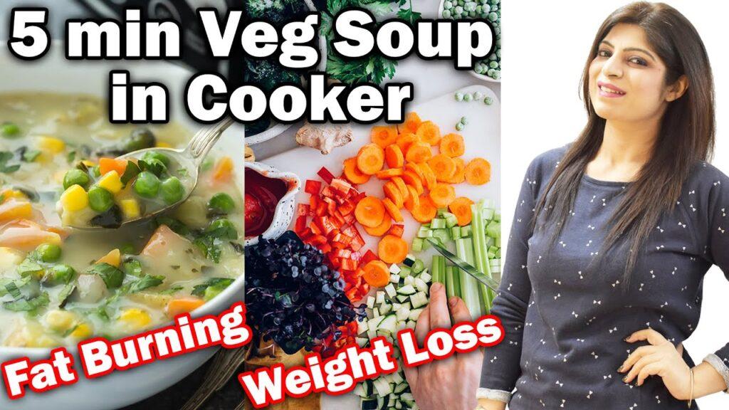 Fat Cutter Veg Soup For Fast Weight Loss | Weight Loss Diet| Dinner Recipe| Dr.Shikha Singh in Hindi