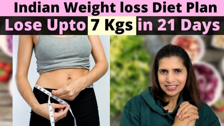 Indian Weight Loss Diet Plan | 21 Days Meal Plan for February Challenge | Lose Upto 7 Kgs | In Hindi