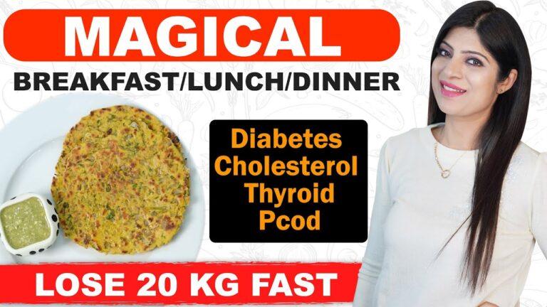 Magical Roti For Flat Belly & Fast Weight Loss | Cholesterol-Diabetes-Thyroid-PCOS | Dr.Shikha Singh